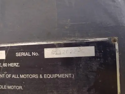 2 HP DOALL MODEL @PM-200V RAM TYPE VERTICAL MILL WITH POWER FEED & DRO: STOCK #22880