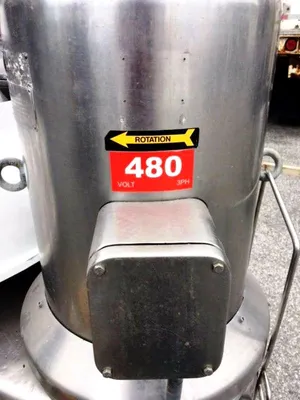 Westfalia SIH 10007 CIP quark separator, 316SS.