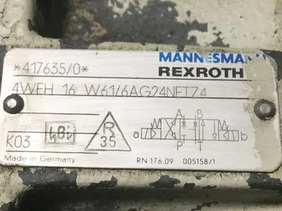 USED REXROTH 4WE6J53/AG24NZ4 MANIFOLD