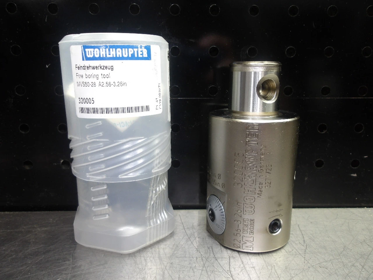 Wohlhaupter MVS50-28 2.56-3.26" Finishing Boring Head 320005 (LOC2230)