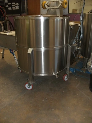 500 L S/S Trolley Tank