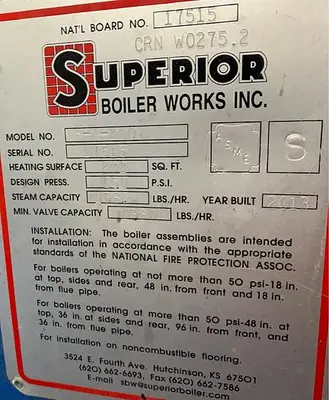 USED 2013 SUPERIOR 8-X-200