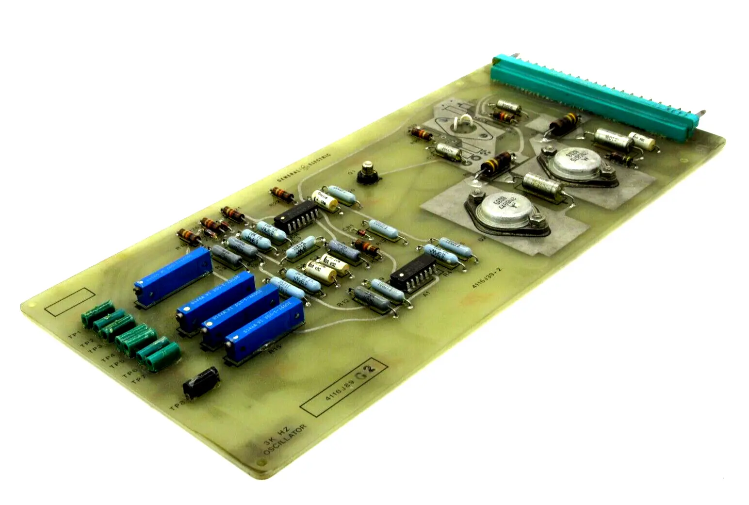 USED GENERAL ELECTRIC 4116J89-G2 OSCILLATOR BOARD 41166J39-2