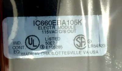 NEW GENERAL ELECTRIC IC660BBA105 I/O MODULE GENIUS BLOCK