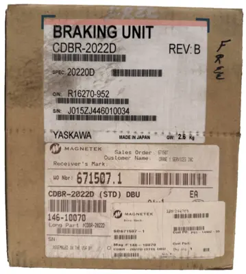 NEW YASKAWA ELECTRIC CDBR-2022D