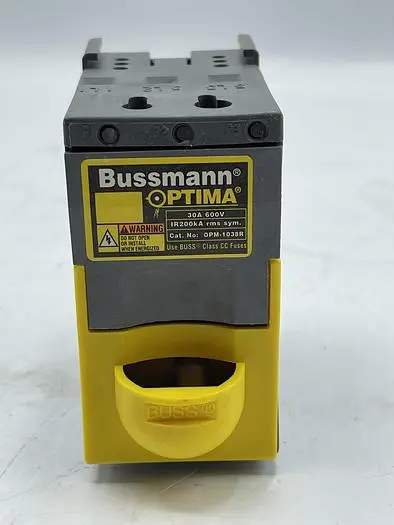 Used BUSSMANN BUSSMANN OPM-1038R Misc Electrical & Power Parts | ND Industrial Surplus #1215855