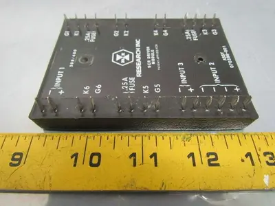 Research Inc 070398-001 3500-0032 SCR Driver Module 208/480V 3 Phase 9.0 664/KG