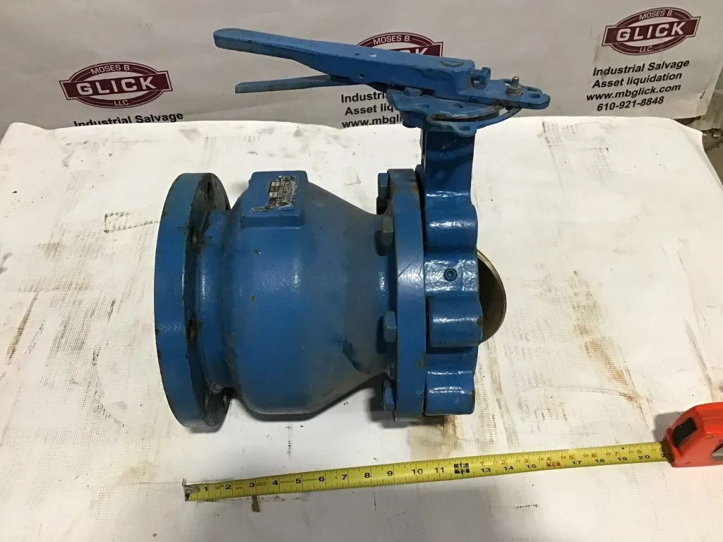 American Wheatley SBG060 6″ Globe Style Silent Check Valve w/butterfly valve