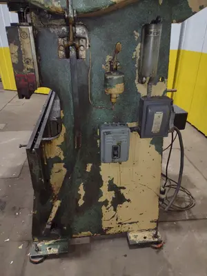 45 TON X 6' CHICAGO D&K MODEL #56-A MECHANICAL PRESS BRAKE WITH CNC BACK GAUGE: STOCK #19652