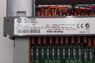 ALLEN BRADLEY 1746-IA16 SLC500 INPUT MODULE SERIES C STOCK #K-1292
