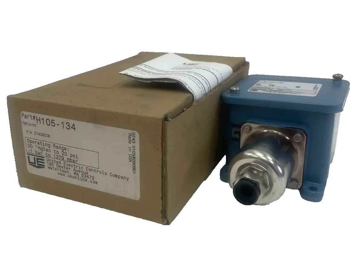NEW UNITED ELECTRIC H105-134 PRESSURE CONTROL H105134