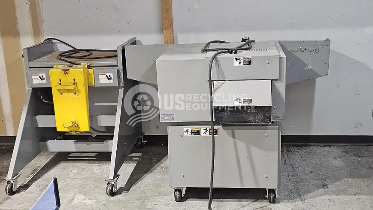 Used AMERI-SHRED AMS-1000 SHREDDER SYSTEM Shredders | US Recycling Equipment #474334
