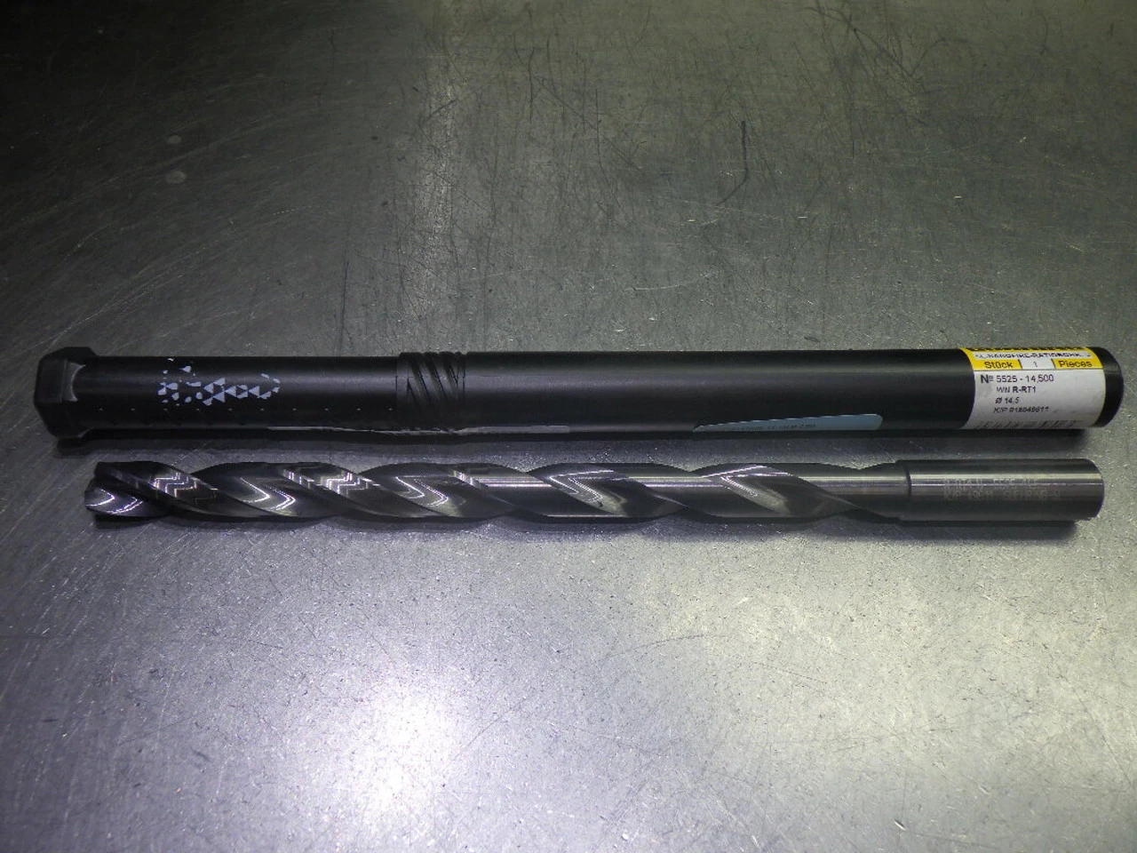 Guhring 14.5mm Coolant Thru 12xd Carbide Drill 16mm Shank 9055250145000 (LOC1153A)