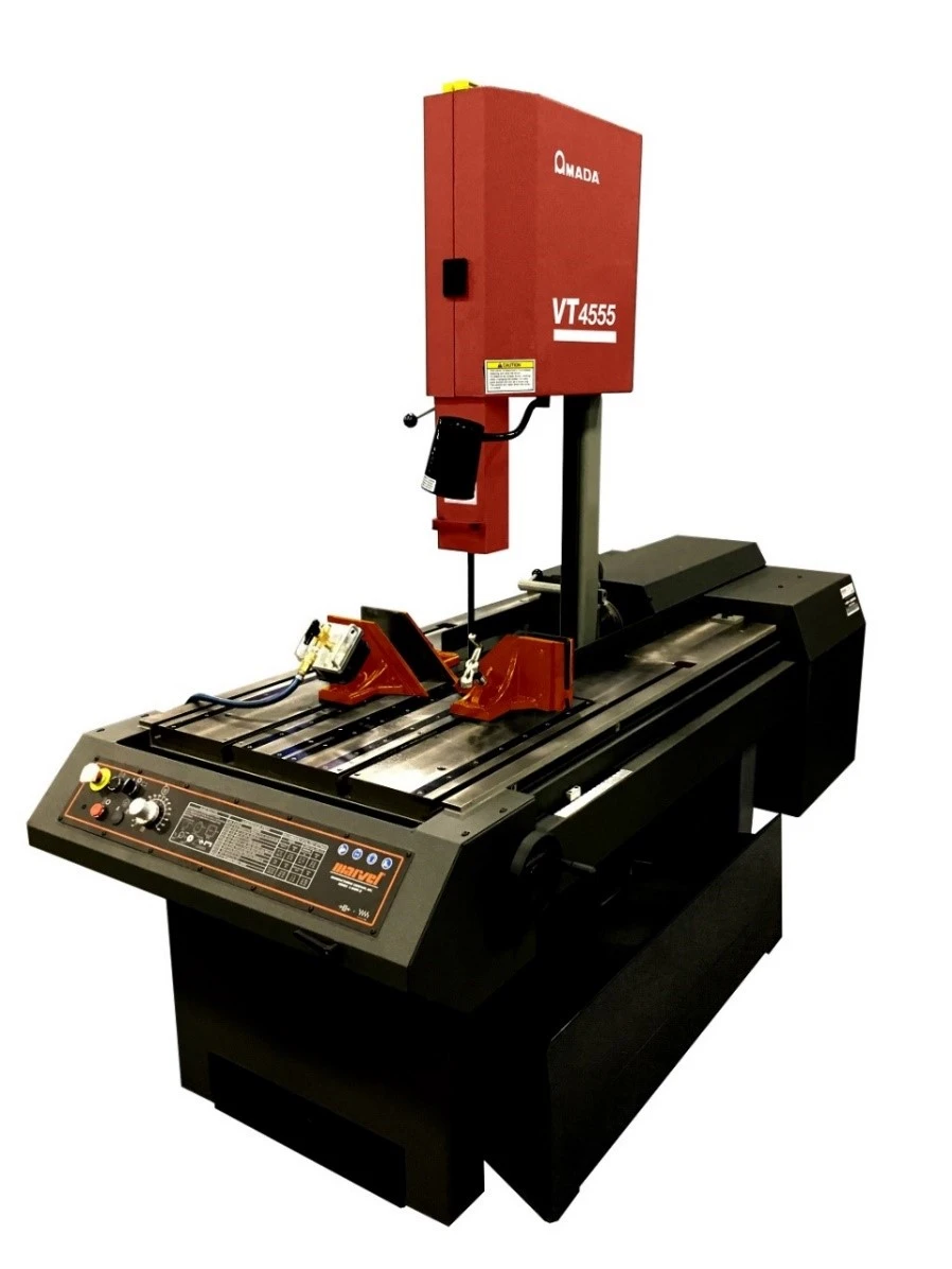 Amada Model VT4555 Vertical Tilt Frame Saw, 18″ x 22″ Capacity – NEW