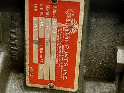 USED Gusher Pump 7550