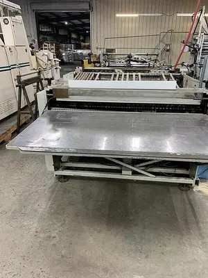 USED FMC SPLIT ROLL SIDEWELD MACHINE