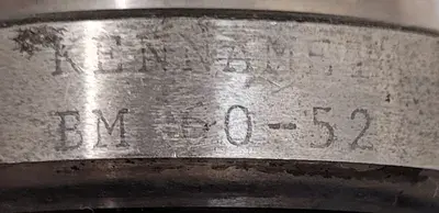 USED KENNAMETAL ERICKSON BM60-52