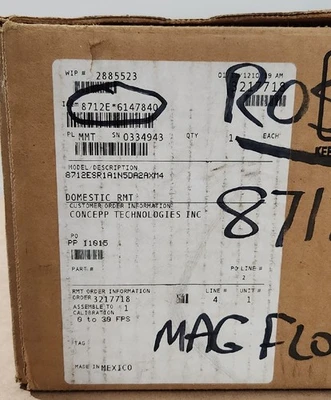 NEW Rosemount 8712ESR1A1N5DA2AXM4