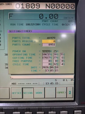 Used 2006 OKUMA &AMP;AMP; HOWA MILLAC-550H Horizontal Machining Centers Georgia US | The Equipment Hub #1371230