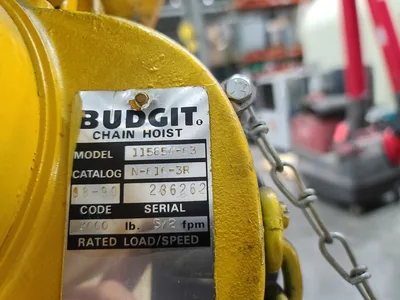 Budgit 3 Ton Hoist Crane System