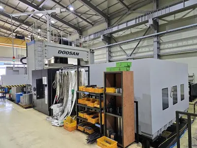 Used 2019 DOOSAN DCM 3780F II Gantry Machining Centers (incld. Bridge & Double Column) Georgia US | Shub Machinery #81427