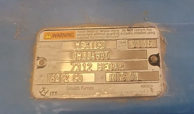 NEW GOULDS 3700 MX 1X3-13AL