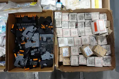 4 PALLETS OF ASSORTED ELECTRICAL CONTROLS