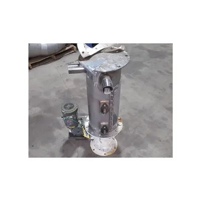 Used 10x12 Semco Rotary Airlock valve with Dual Shaft Agitated lump breaker