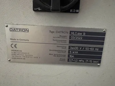 USED 2022 DATRON MLCUBE