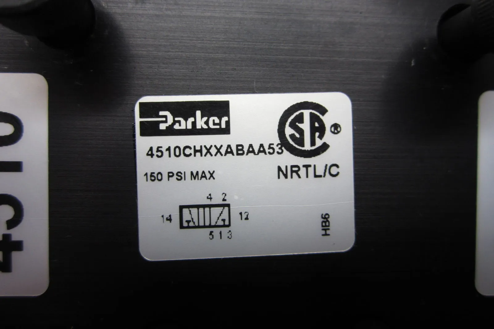 NEW PARKER 4510CHXXABAA53 SOLENOID VALVE