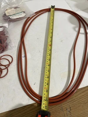 Large Lot Of Various Silicone O-rings See Photos For Size Fast Shipping!