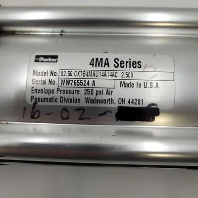 Used PARKER PARKER 2.50 CKTB4MAU14A14AC Parts (Hydraulics and Pneumatics) | ND Industrial Surplus #1219546