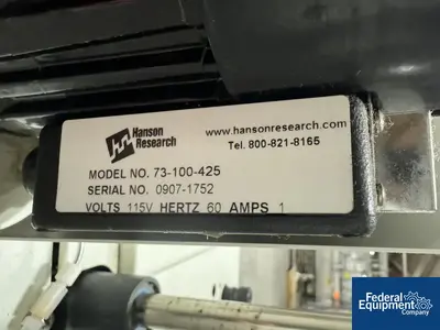 USED Hanson Reseach Hanson Research Dissolution System, Model 73-100-105