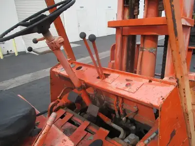 10000 lb. Clark, propane forklift