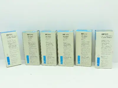 Hewlett Packard C3102A HP Color LaserJet Printer Color Toner Lot of 6