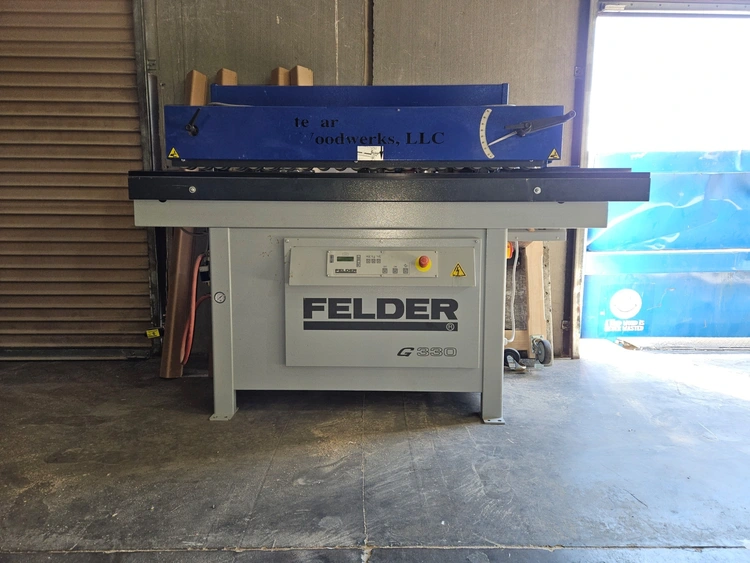 2013 FELDER G330 Professional Edgebanders | Complete Cutting Solutions