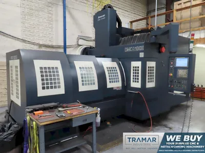 Used 2006 JOHNFORD DMC-2100H Gantry Machining Centers (incld. Bridge & Double Column) Michigan US | Tramar Industries #1543131