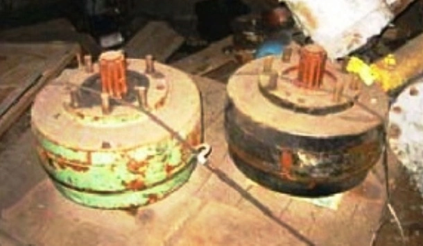 (2) Bird SA-70 82:1 gearboxes.
