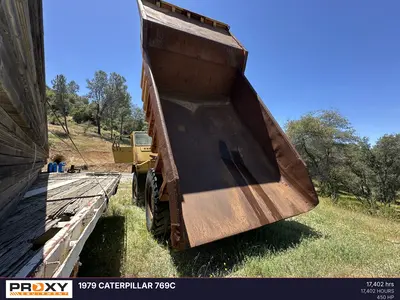 Used 1979 CATERPILLAR 769C Dump trucks California US | Proxy Equipment #1388854