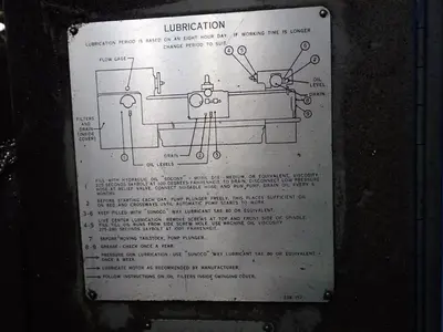 American / A Wyle Company  25" X 120" Lathe