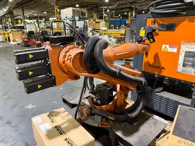New | in-Stock 2015 KUKA KR16 L6-2 + KR C4 NA Robots Michigan US | iGAM Industrial Marketplace #1173939