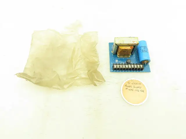 Wer 1074-116 Power Supply Board DC Output