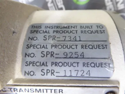 Taylor 534T Electronic Pressure Transmitter w/ Remote Seal 150 to 600 PSI 2 Used