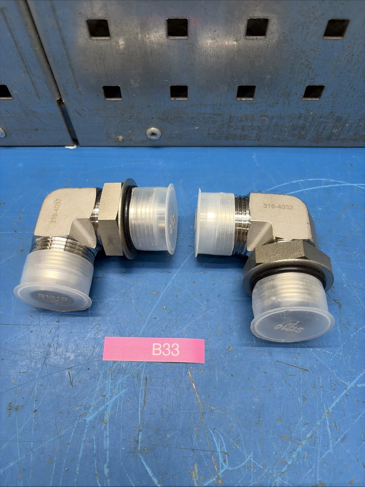 (2) Female (NPT) 90° Elbow Forged 316 -4032 Stainless Steel Fast 🇺🇸 Shipping