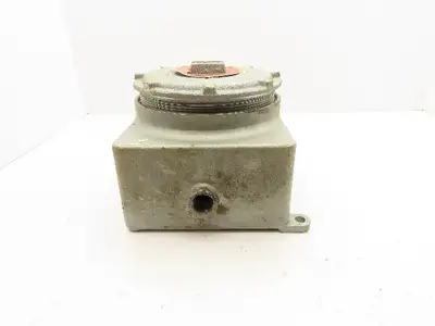 Appleton GUB-2-1-20 Cast Aluminum Explosion Proof Electric Box 10x8x4" 8" Lid