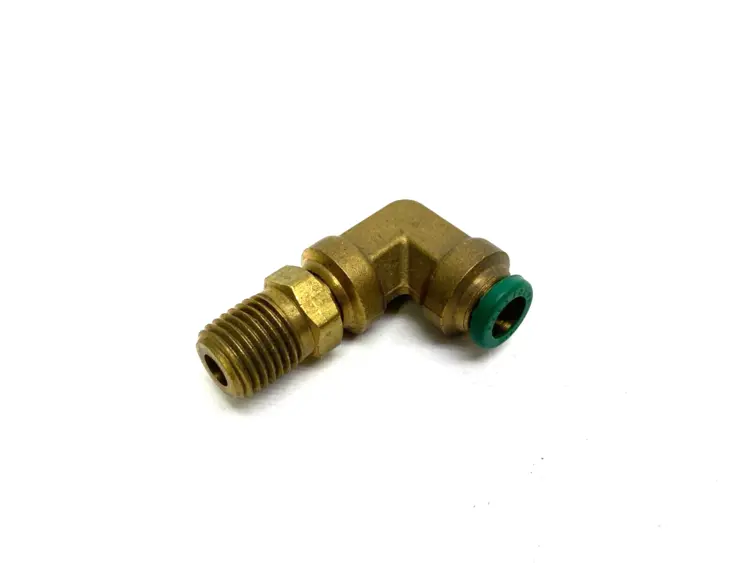 Used PARKER PRESTOLOK PUSH-TO-CONNECT SWIVEL ELBOW FITTING 5/16" OD X 1/4" Valves/Fittings Michigan US | Maverick Industrial Sales #1122835
