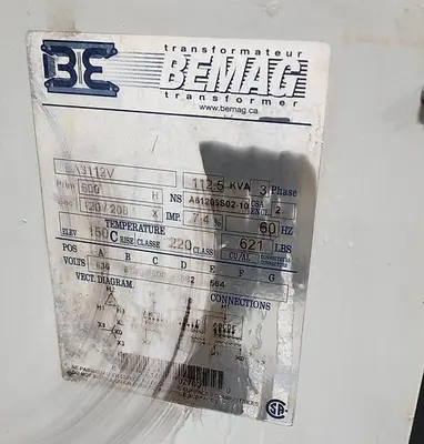 USED JVC ELECTRIC INC. BA3112V