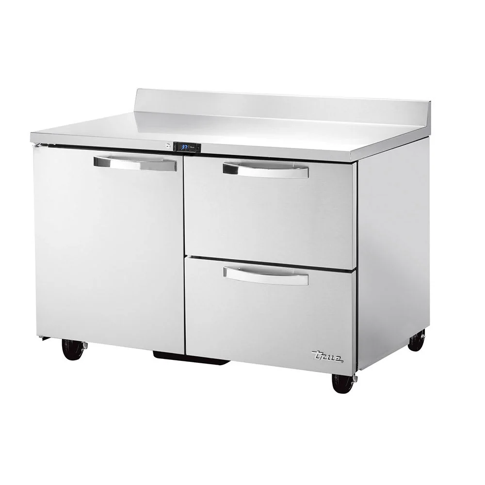 Used True TWT-48D-2-HC~SPEC3 Worktop Refrigerators Illinois US | Falcon Restaurant Supply #1373900