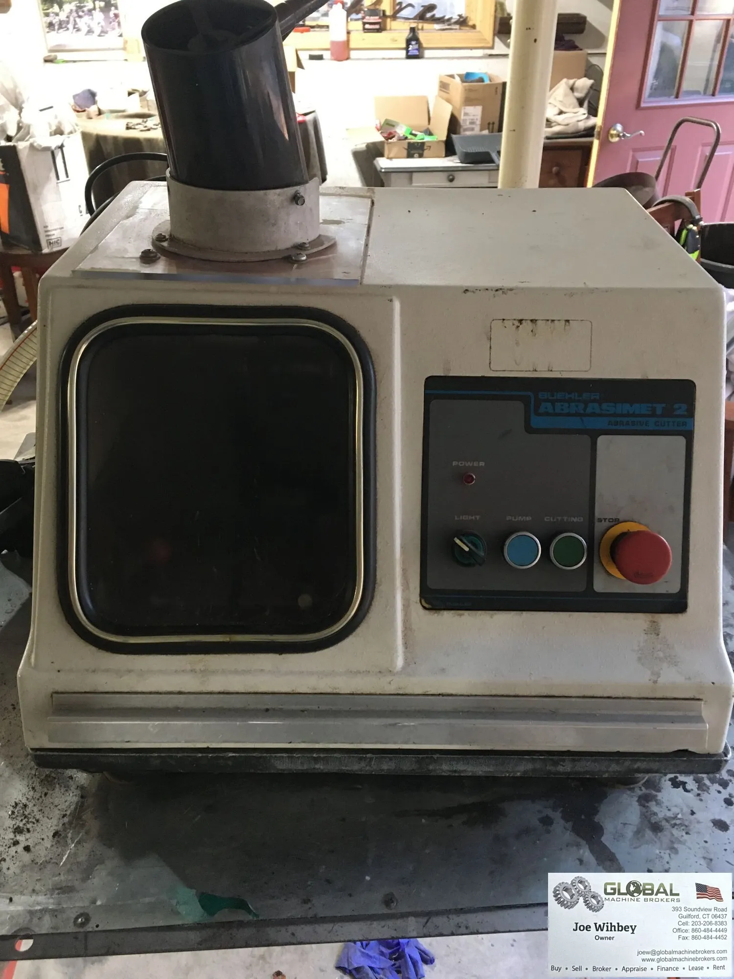 Buehler Abrasiment II 95C1800-460 Manual Precision Abrasive Chop Saw Cutter