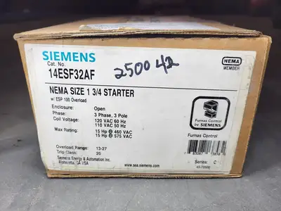 New | in-Stock SIEMENS 14ESF32AF Switchgears British Columbia CA | Lenmark #367229